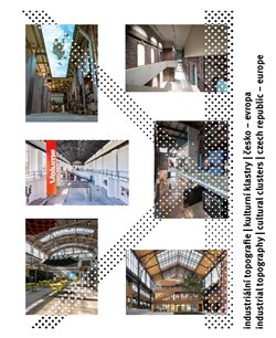 Industri�ln� topografie Kulturn� klastry �esko � Evropa
