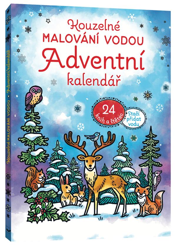 Kouzeln� malov�n� vodou Adventn� kalen.