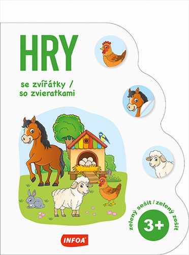 Hry se zv���tky / so zviertatkami 3+ - zelen� se�it / zelen� zo�it (CZ/SK vydanie) 