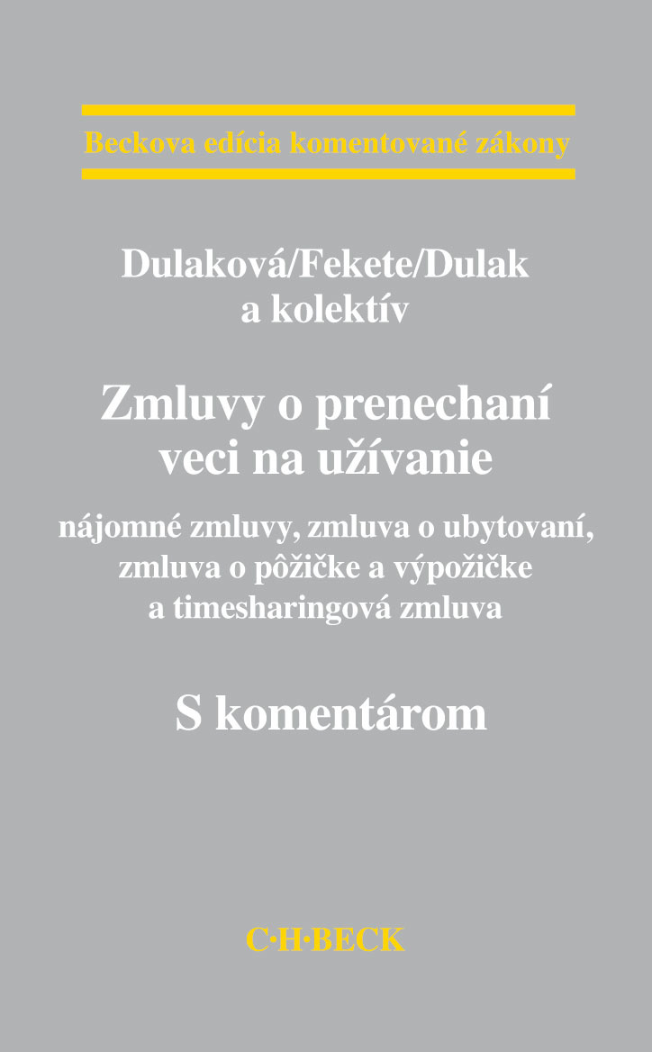 Zmluvy o prenechan� veci na u��vanie