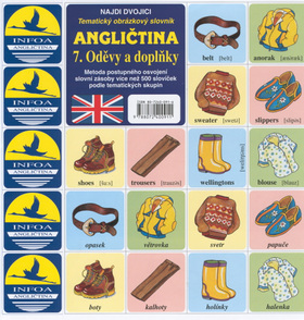 Najdi dvojici - Angli�tina - 07. Od�vy a dopl�ky