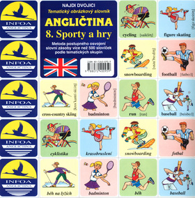 Najdi dvojici - Angli�tina - 08. Sporty a hry