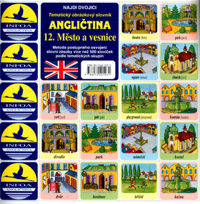 Najdi dvojici - Angli�tina - 12. M�sto a vesnice