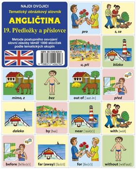 Najdi dvojici - Angli�tina - 19. P�edlo�ky a p��slovce