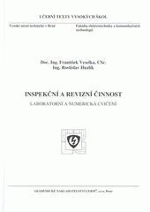 Inspek�n� a revizn� �innost - laboratorn� a numerick� cvi�en�