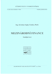 Mezin�rodn� finance