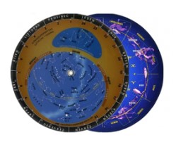 Oto�n� mapa hv�zdn� oblohy (kapesn�)