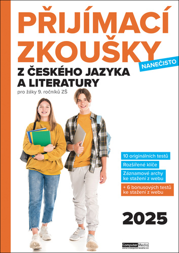 P�ij�mac� zkou�ky nane�isto z �esk�ho jazyka a literatury pro ��ky 9. ro�n�k� Z� (2025)