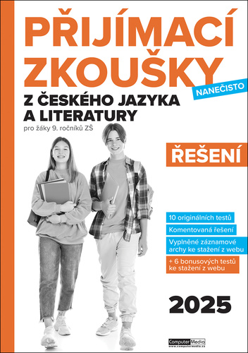 P�ij�mac� zkou�ky nane�isto z �esk�ho jazyka a literatury pro ��ky 9. ro�n�k� Z� (2025) - �E�EN�