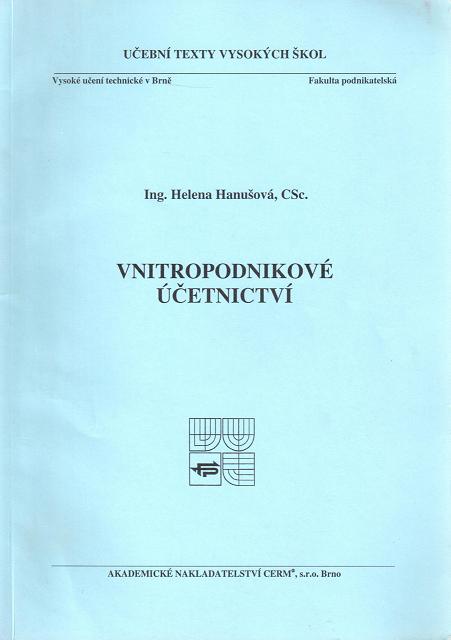 Vnitropodnikov� ��etnictv�