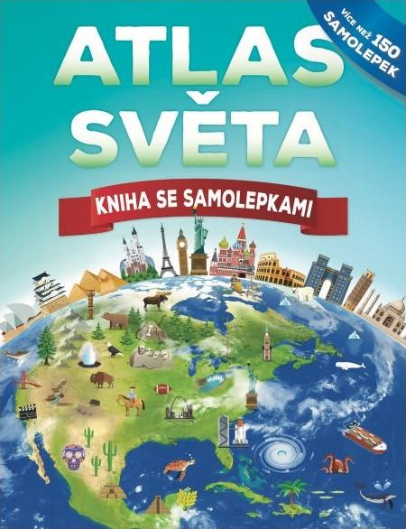 Atlas sv�ta Kniha se samolepkami