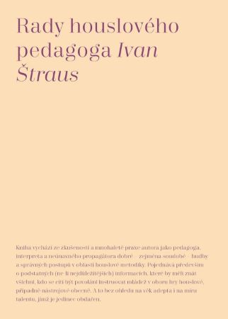 Rady houslov�ho pedagoga
