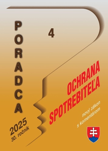 Poradca 4/2025 � Z�kon o ochrane spotreb
