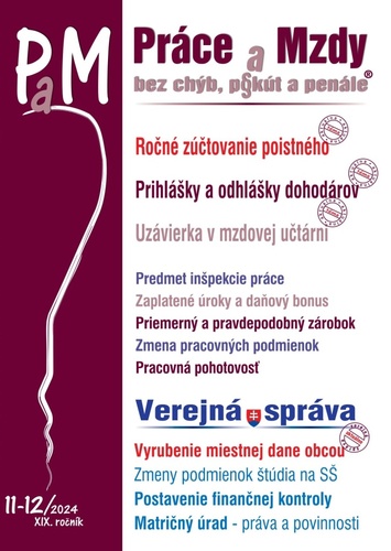 Pr�ce a Mzdy, bez ch�b, p�k�t 11-12/2024