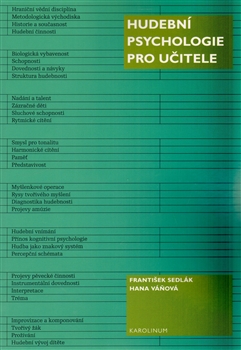 Hudebn� psychologie pro u�itele