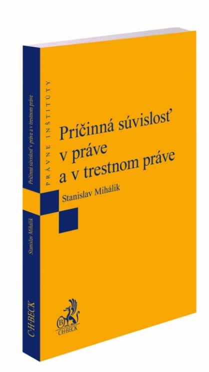 Pr��inn� s�vislos� v pr�ve a v trestnom pr�ve