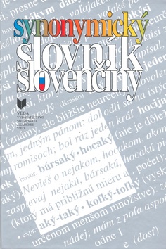 Synonymick� slovn�k sloven�iny