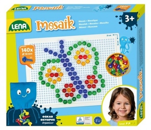 Mozaika klobou�ek krystal 140 ks