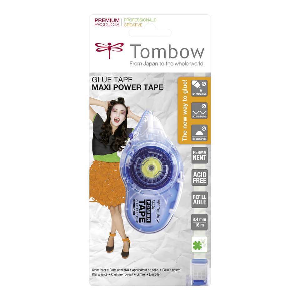 Lepic� roller pernament - Tombow Maxi Power Tape