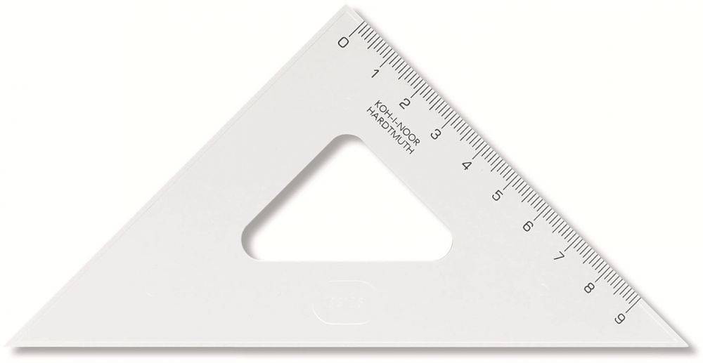 KOH-I-NOOR troj�heln�k 45 113 transparentn�