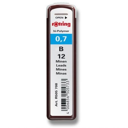 Rotring N�hradn� tuhy do mikrotu�ky B-0,7 mm