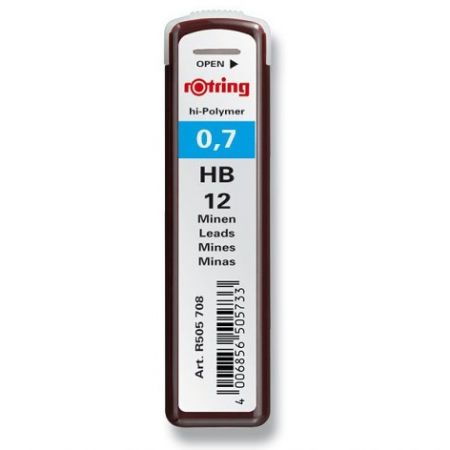 Rotring N�hradn� tuhy do mikrotu�ky HB-0,7 mm