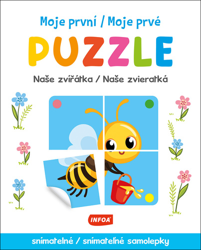 Moje prvn� PUZZLE - Na�e zv���tka/Na�e zvieratk� (CZ/SK vydanie)