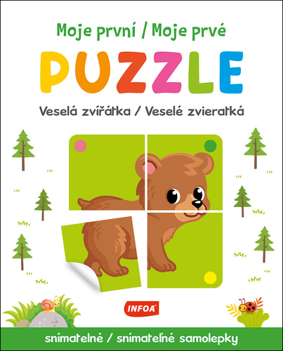 Moje prvn� PUZZLE - Vesel� zv���tka (CZ/SK vydanie)