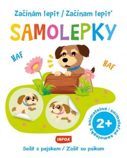 Za��n�m lepit SAMOLEPKY - Se�it s pejskem/Zo��t s ps�kom (CZ/SK)