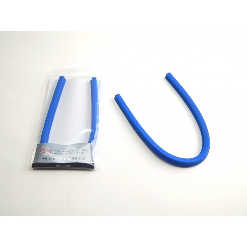 KOH-I-NOOR Plastick� Kriv�tko tvarovacie 40 cm, modr�