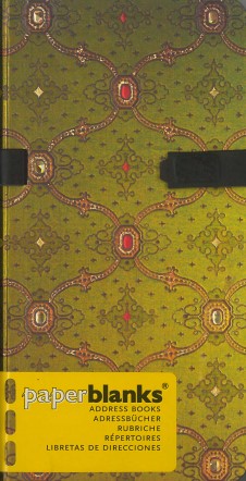 Paperblanks - adres�r French Ornate Vert