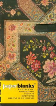 Paperblanks - adres�r Filigree Floral Ebony