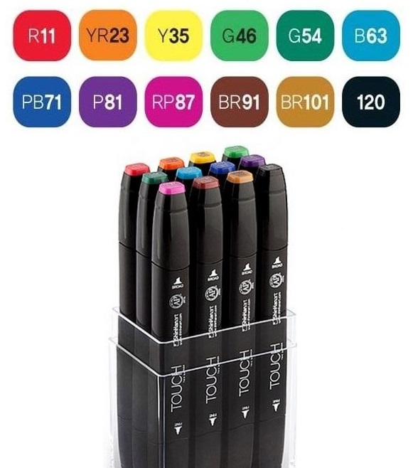 TOUCH Twin Marker SADA M