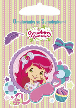 Omalov�nky Strawberry +samolepky AKIM