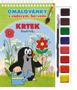 Krtek 3 omalov�nka s vodov�mi barvami a