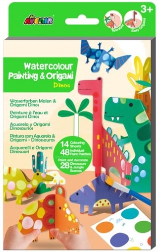 Vybarvi si origami Dinosau�i