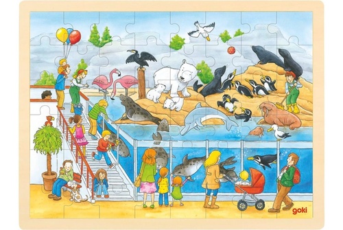 D�ev�n� puzzle N�v�t�va Zoo 48 d�lk�