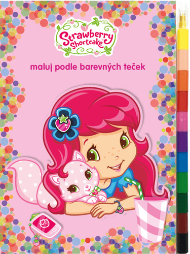 Maluj podle barevn�ch te�ek Strawberry
