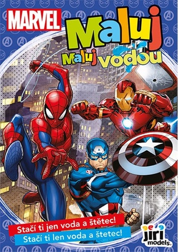 Maluj vodou A5 Marvel