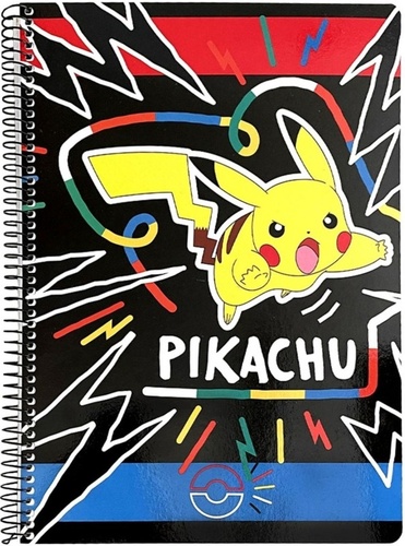 Pok�mon A4 blok krou�k. Colourful edice
