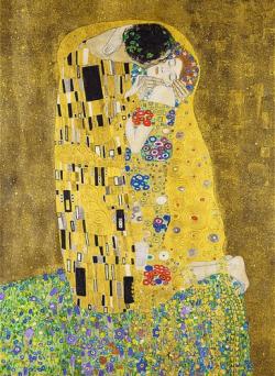 D�ev�n� puzzle Art Gustav Klimt Polibek