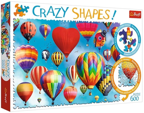 Crazy Shapes puzzle Barevn� balony 600