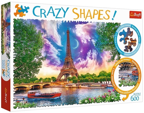 Crazy Shapes puzzle Obloha nad Pa���