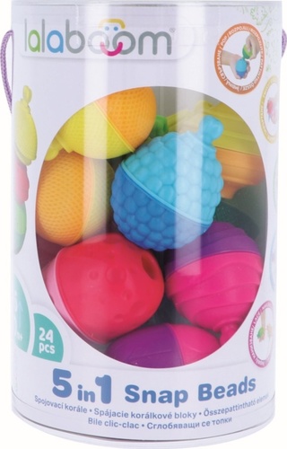 Stavebnice Lalaboom 5v1 Spojovac� kor.24