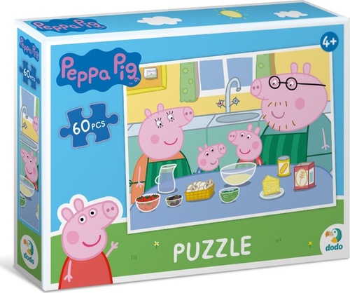 Puzzle Pras�tko Peppa Spole�n� va�en�