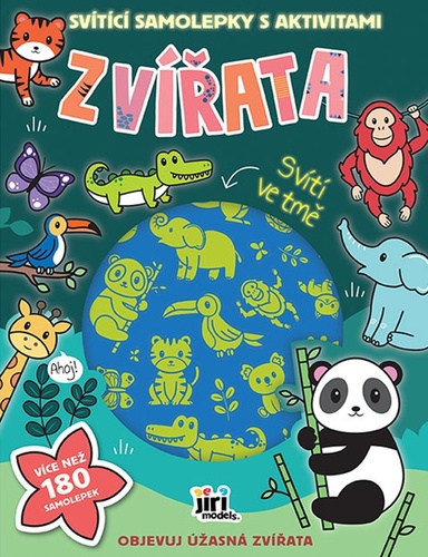 Sv�t�c� samolepky s aktivitami Zv��ata