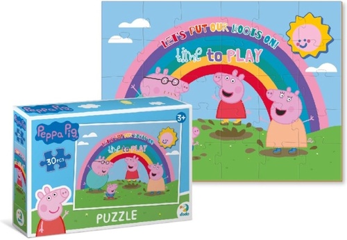 Puzzle Pras�tko Peppa Duha 30d DODO
