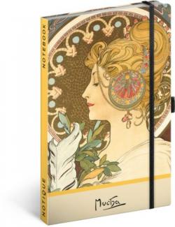 Notes Alfons Mucha Pero te�kov PRESCO