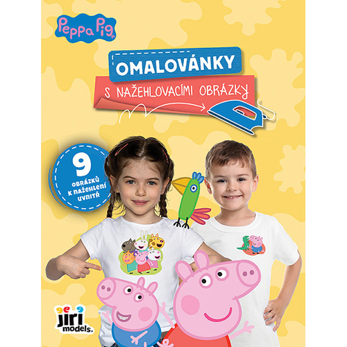 Omalov�nky s na�ehlovac�mi obr�zky Peppa