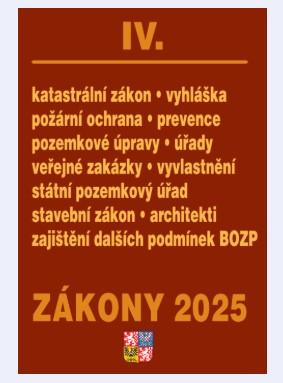 Z�kony IV 2025 � Stavebnictv�, p�da